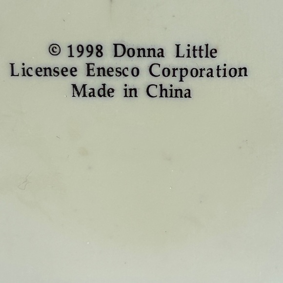 Calico Kitten In Sandbox Donna Little Kitt'in Littles by Enesco Figurine 1998 - Picture 8 of 8